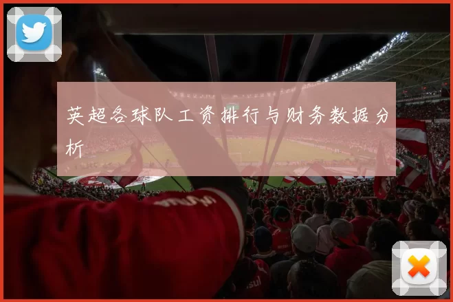 英超各球队工资排行与财务数据分析